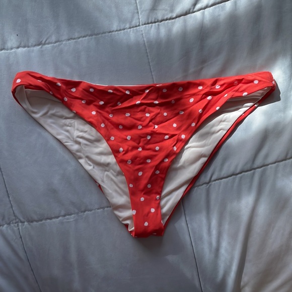 Eberjey Polka Grayson Bikini Top S Bottom M - Picture 10 of 12